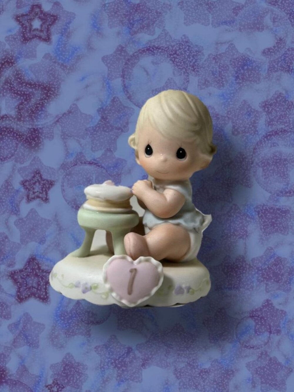 Growing In Grace Age 1 First Birthday Girl Figurine